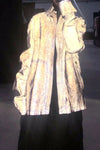 isaac sellam reflective leather jacket SULFUREUX TALMUD CUIVRE